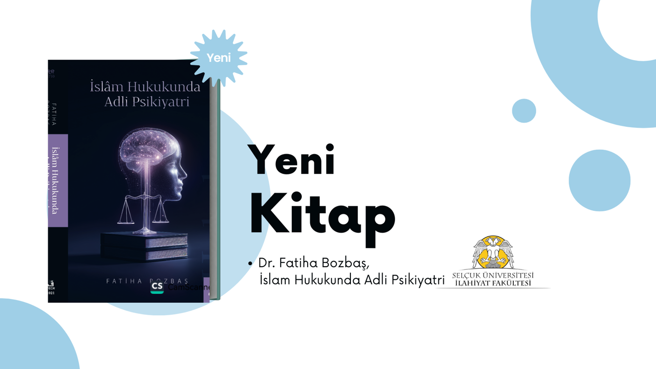 Yeni Kitap: İslam Hukukunda Adli Psikiyatri